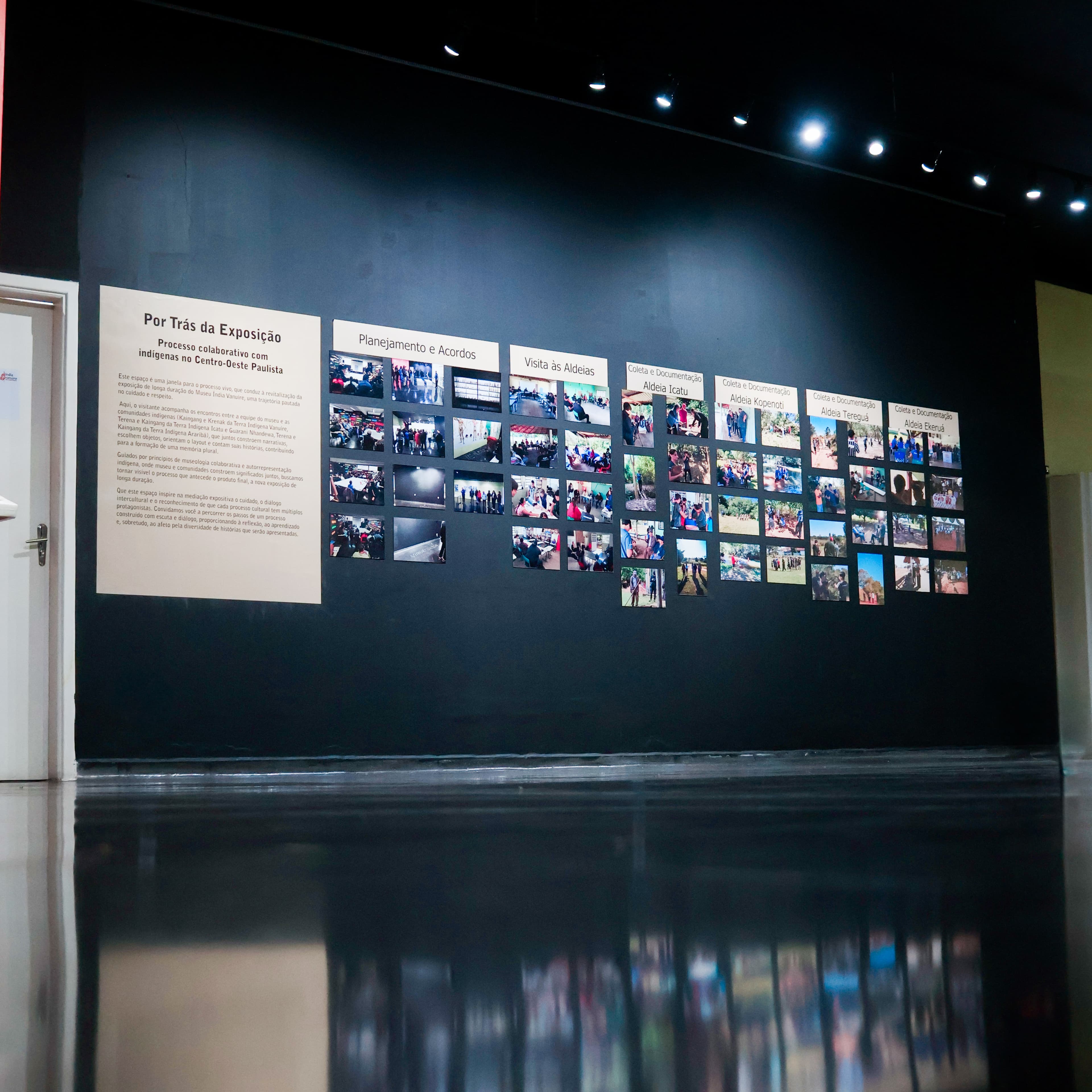 Banner do evento  Memórias de um Processo Coletivo, com os Povos Indígenas do Centro-Oeste Paulista