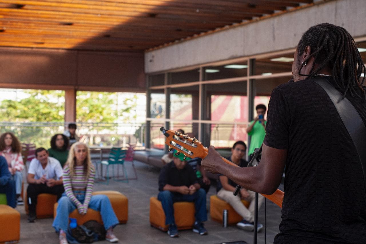 Banner do evento Sarau da Juventude