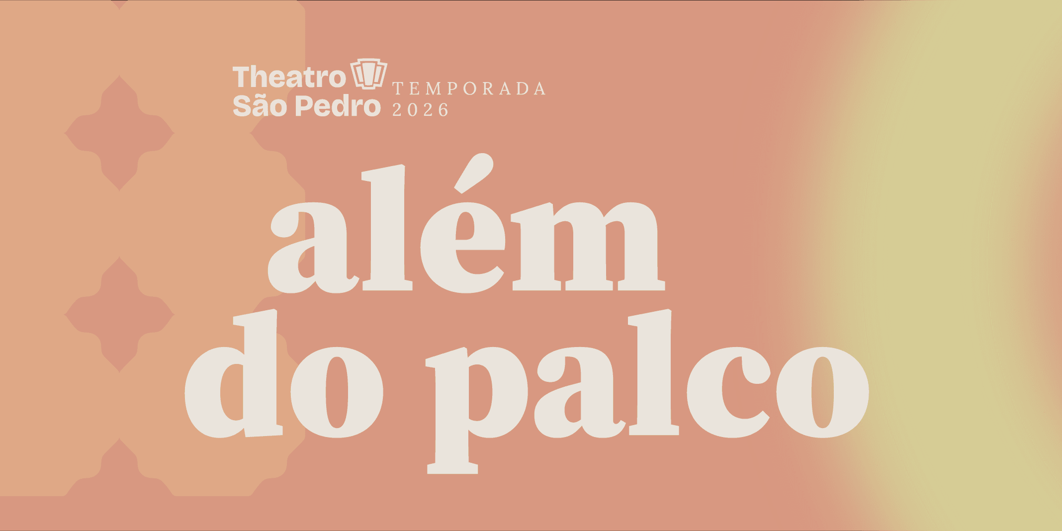 Banner do evento Além do Palco | Entre Amores e Tambores