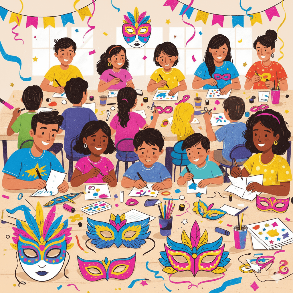 Banner do evento CARNABIBLIO – COM EQUIPE BIBLIOTECA