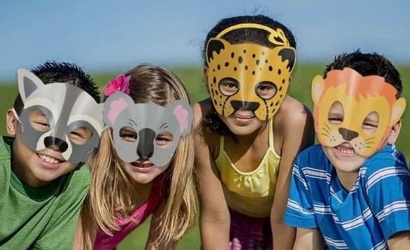 Banner do evento Encontro com Artes: Folia no Museu – Carnaval dos Animais, com Theresa Dalme