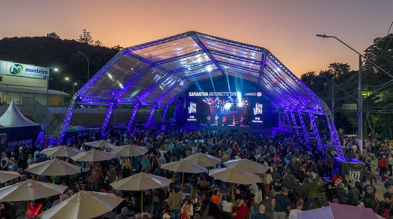 Banner do evento 3º Guararema Jazz & Blues Festival