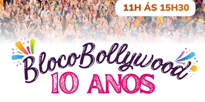Banner do evento Bloco Bollywood - 2026