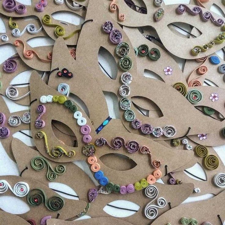 Banner do evento Oficina de máscara de carnaval