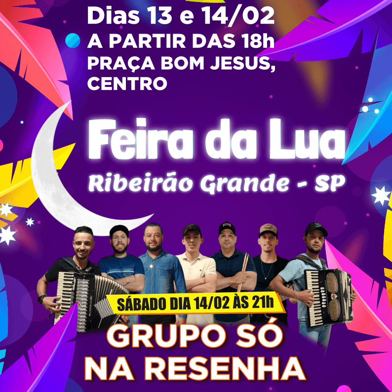 Banner do evento Feira da Lua