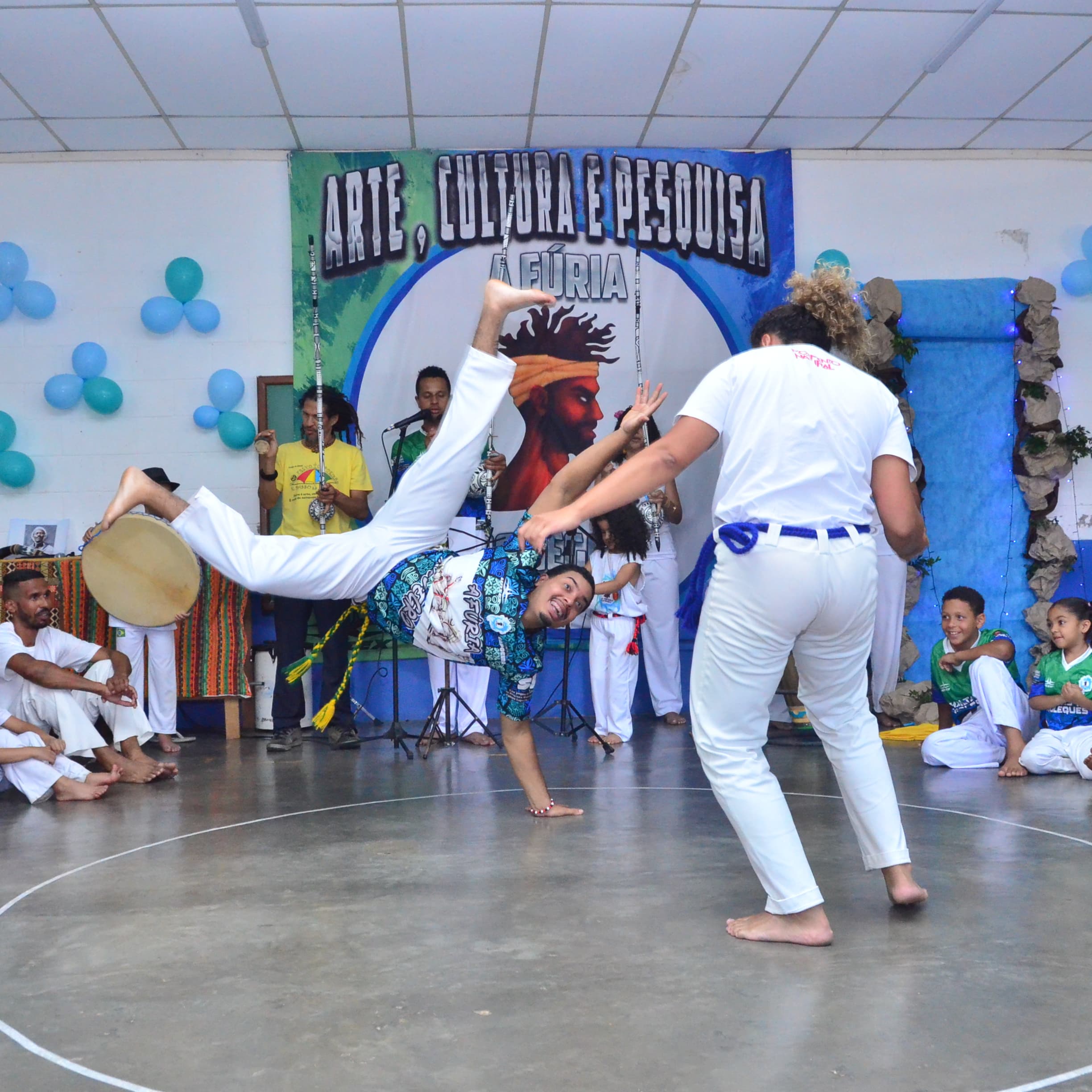 Banner do evento Oficina de Capoeira
