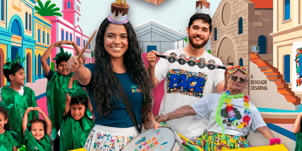 Banner do evento Carnaval no MI | Bloco Batuca-Bresser