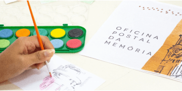 Banner do evento Programa Sejam Bem-Vindos | Oficina Postal da Memória