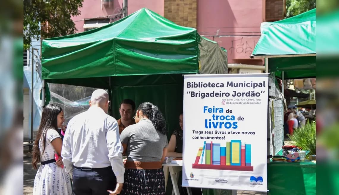 Banner do evento FEIRA DA TROCA DO LIVRO E JOGOS DE TABULEIRO