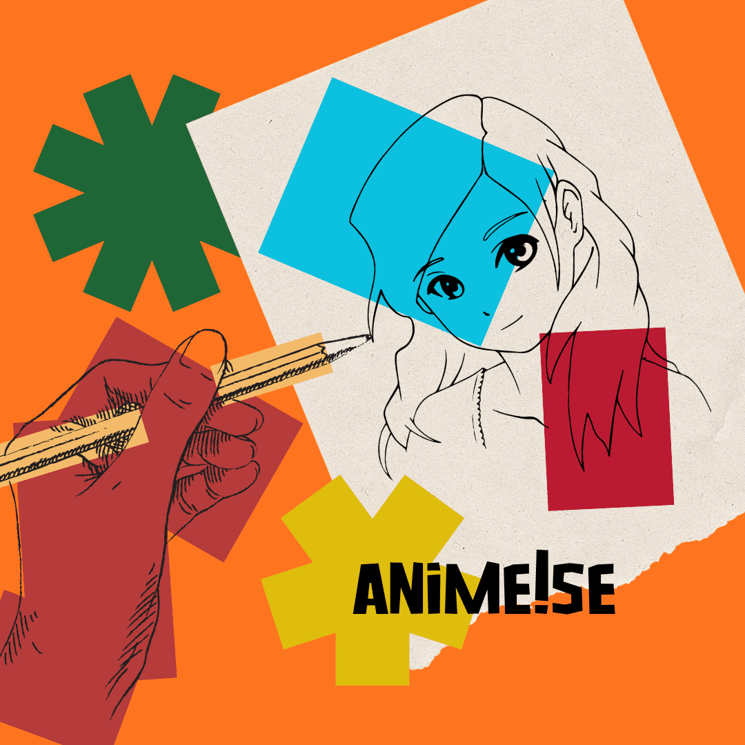 Banner do evento ANIMA!SE – AULA DE DESENHO EM ESTILO ANIME – COM EQUIPE BIBLIOTECA