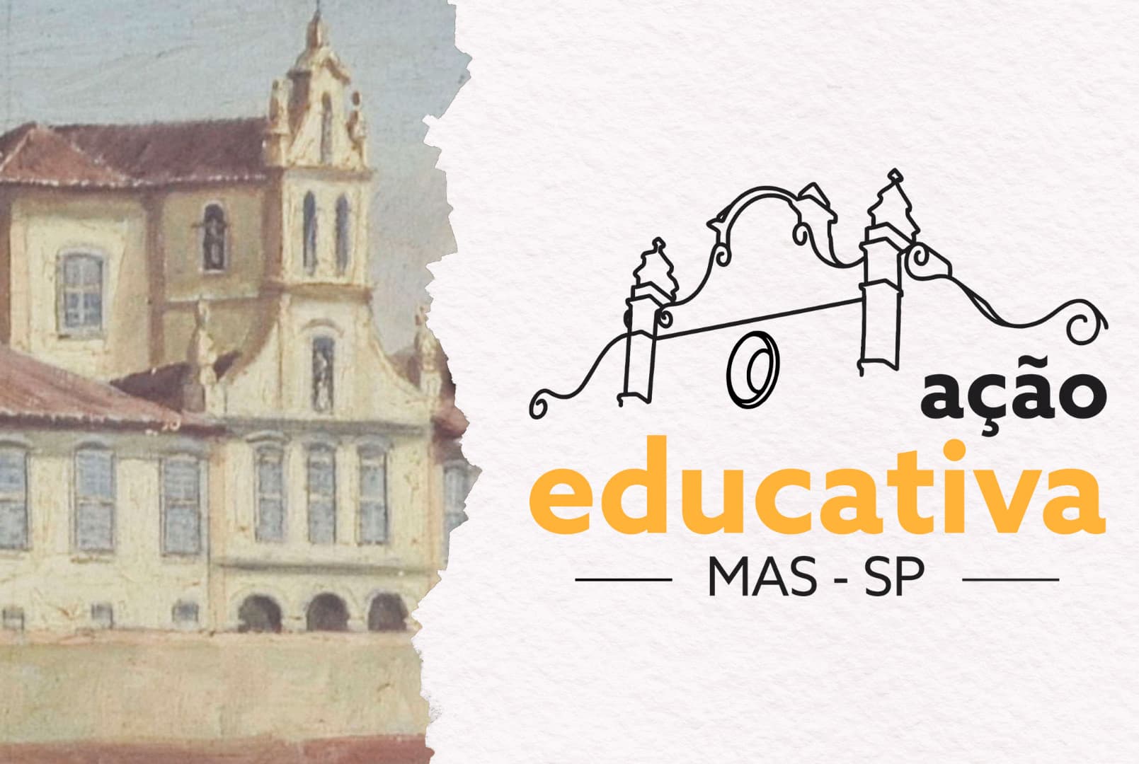 Banner do evento Encontro para profissionais do Turismo: Novas exposições temporárias do MAS-SP