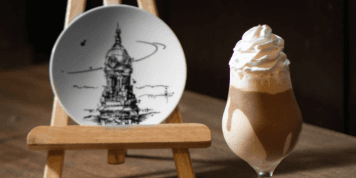 Banner do evento Curso especial | Café e verão: frapê