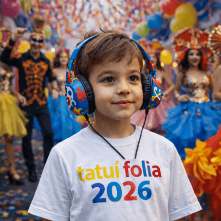 Banner do evento INCLUSÃO E RESPEITO MARCAM O “TATUÍ FOLIA - CARNAVAL 2026” COM ADOÇÃO DA “HORA DO AUTISTA”