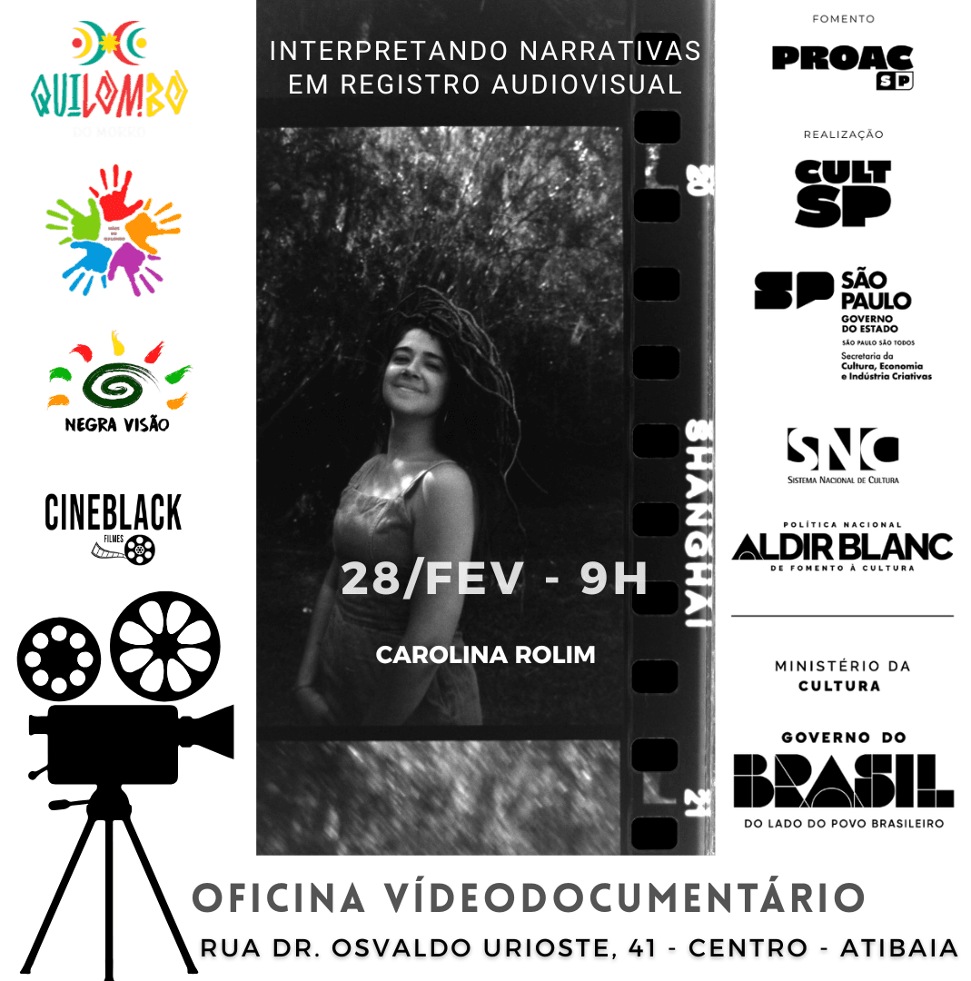 Banner do evento Oficina de Vídeodocumentário