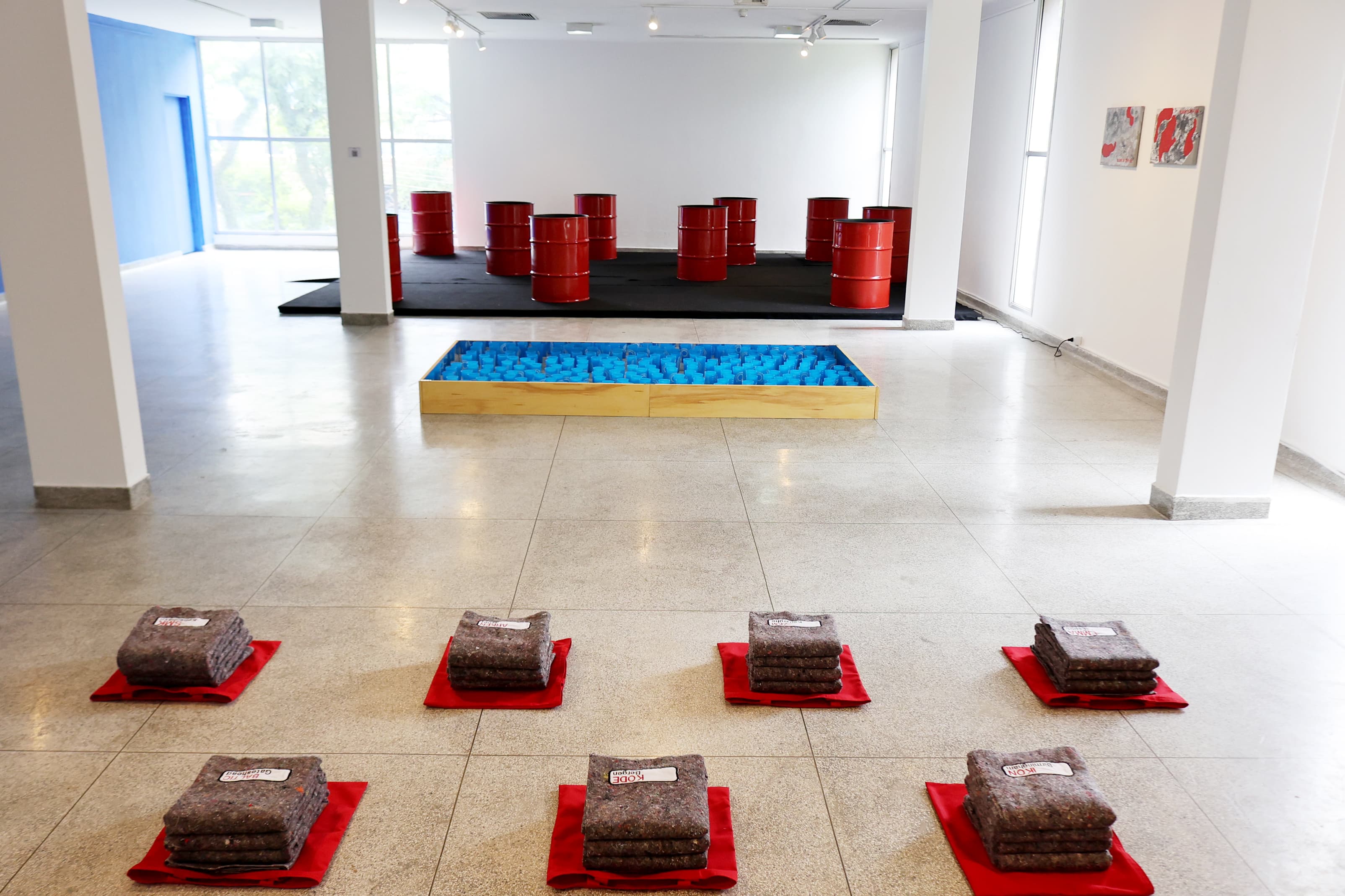 Banner do evento Exposição "Aqui Será Mar" em Campinas