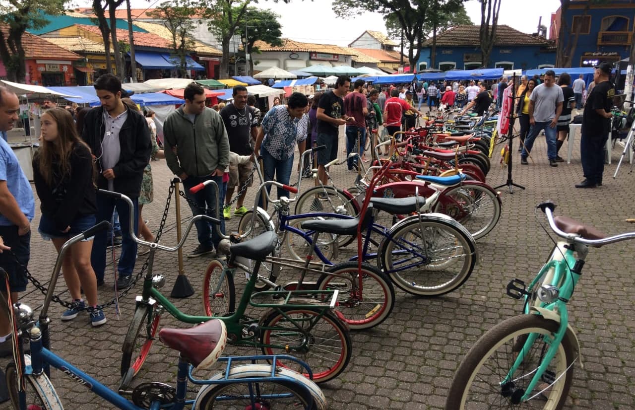 Banner do evento MOBILIDADE URBANA COM MAGRELA´S BIKE CLUBE:  EXPOSIÇÃO + FEIRA + MÚSICA 	 	 	