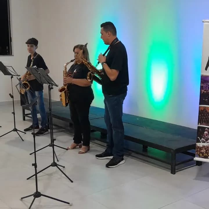 Banner do evento Aulas de Saxofone