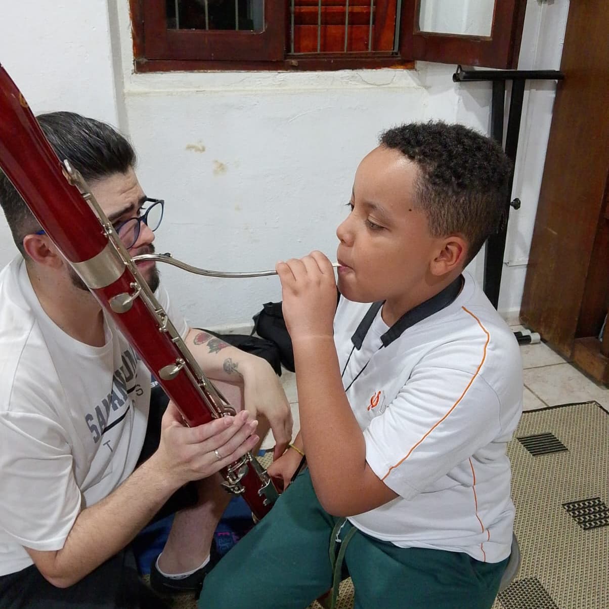 Banner do evento Aulas de Fagote