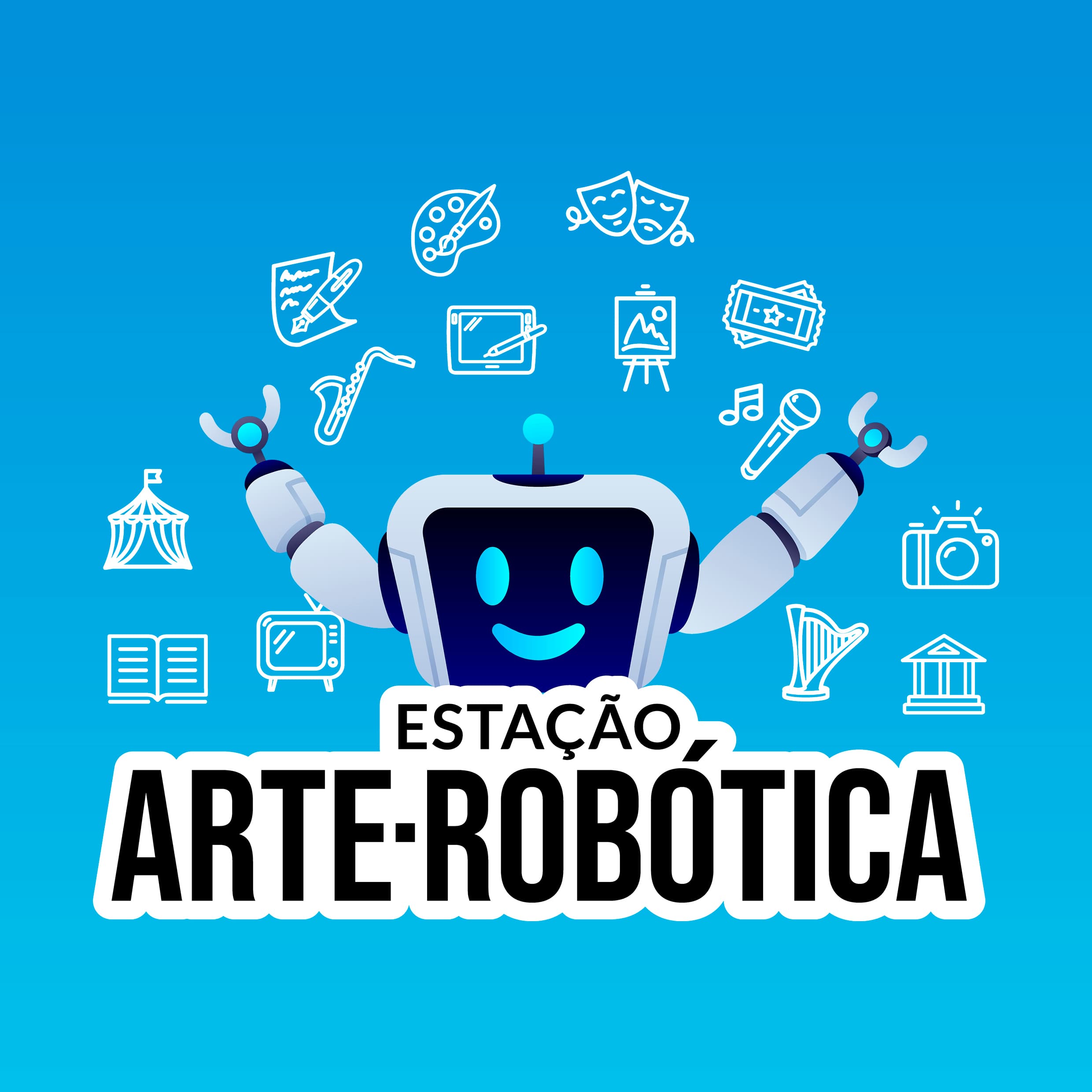 Banner do evento Estação Arte Robótica 2025