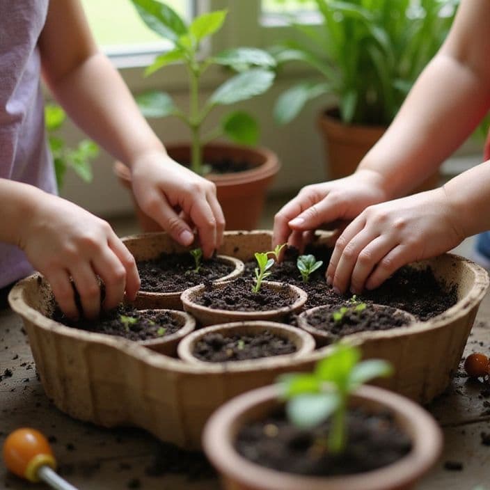 Banner do evento Oficina de Plantio 