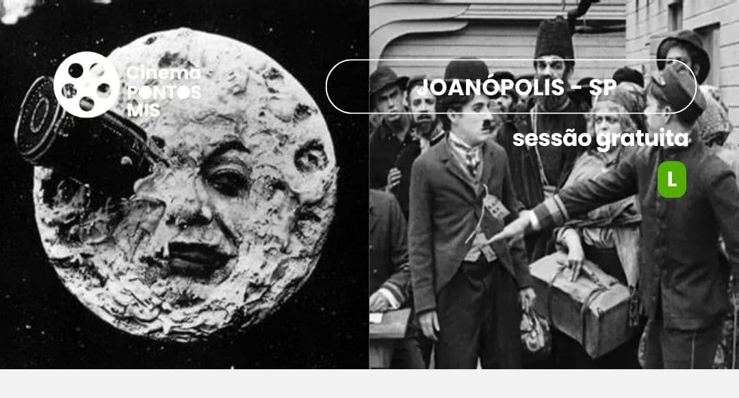 Banner do evento Sessões - Pontos MIS - Grandes Viagens do Cinema: da Lua ao Novo Mundo