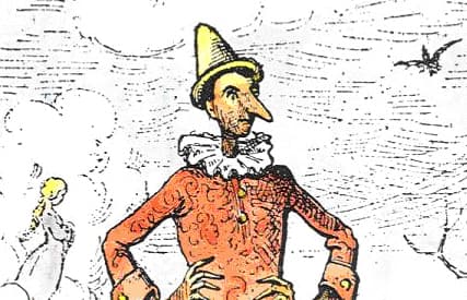 Banner do evento Contação de História: Pinóquio