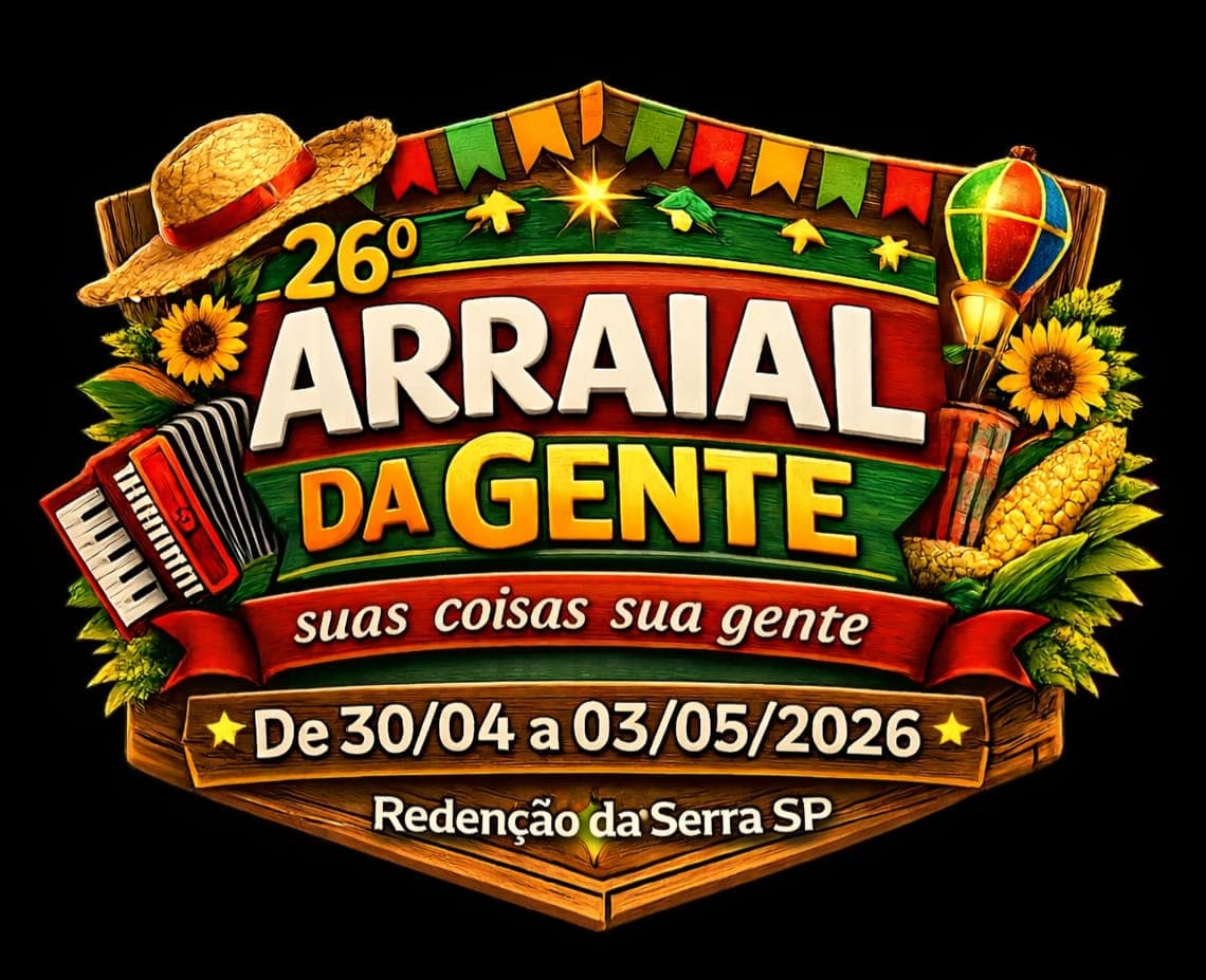 Banner do evento 26º ARRAIAL DA GENTE