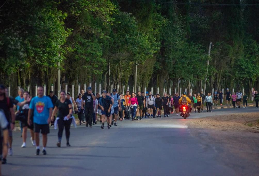 Banner do evento “CAMINHADA DA FÉ” NA SEMANA SANTA - TRADIÇÃO DE PEREGRINAÇÃO"