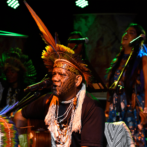 Banner do evento Awá Dipoká - Lançamento de Álbum Musical em Mongaguá/SP