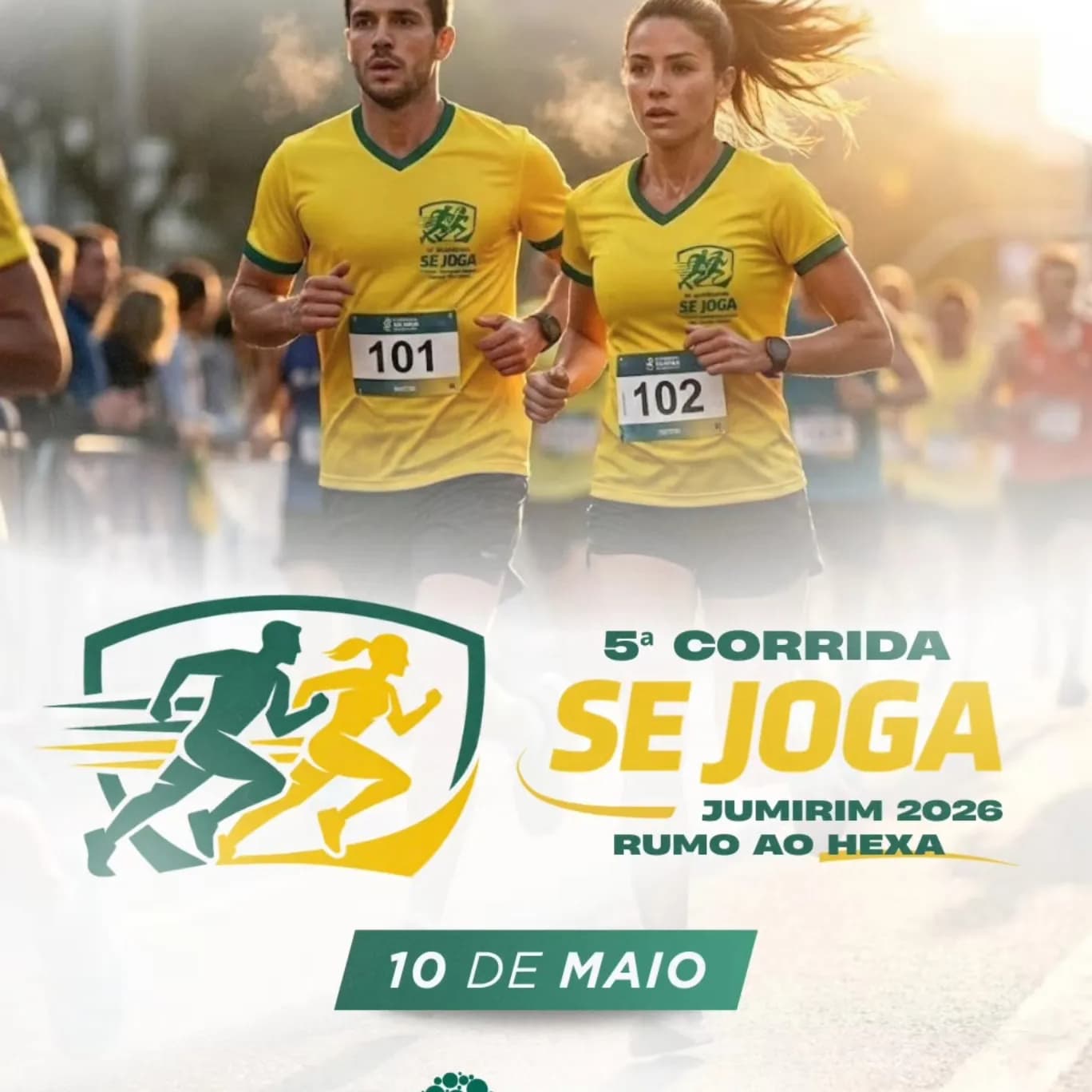 Banner do evento 5ª Corrida “Se Joga” – Jumirim 2026
