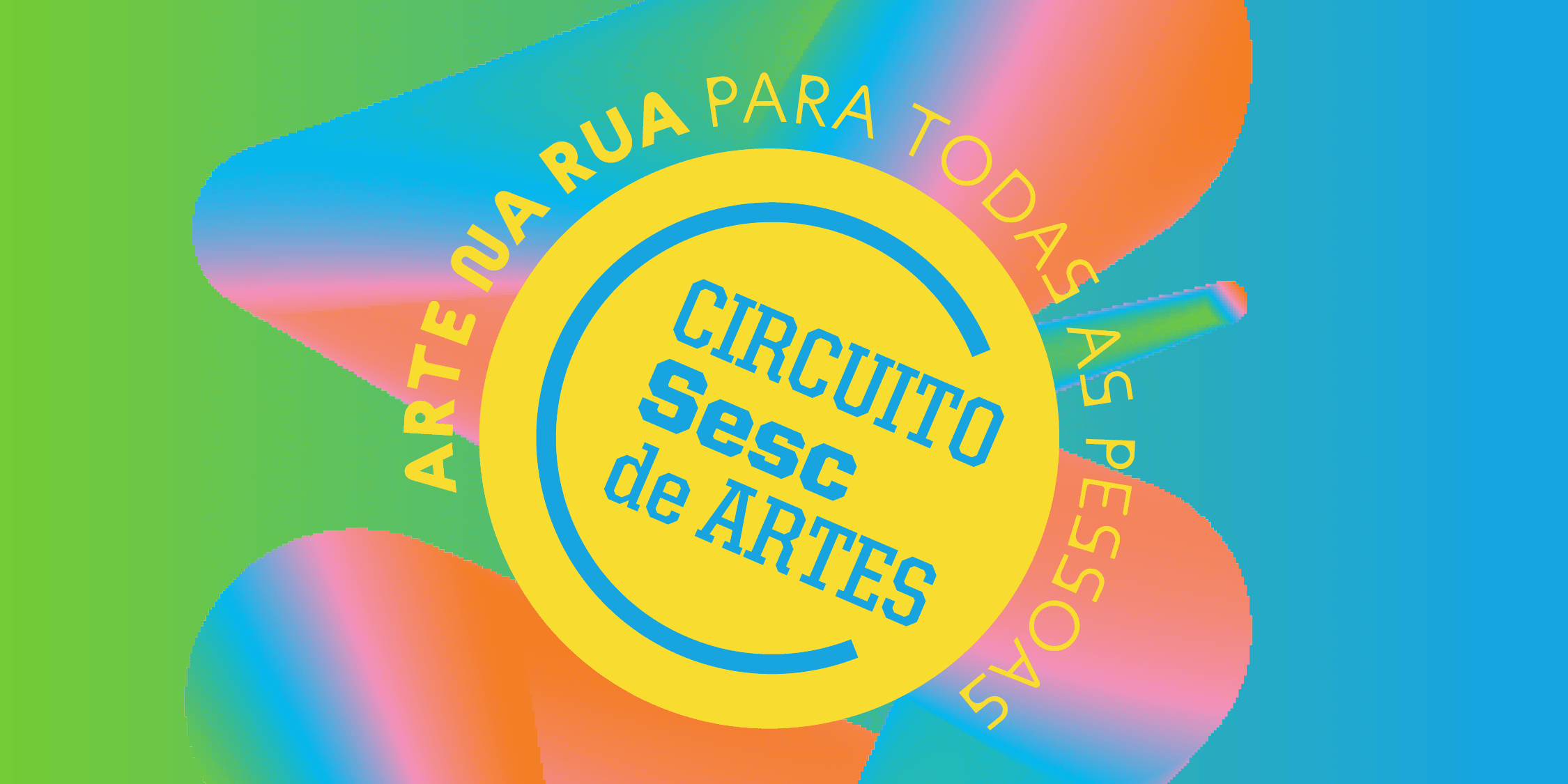 Banner do evento Circuito SESC de Artes