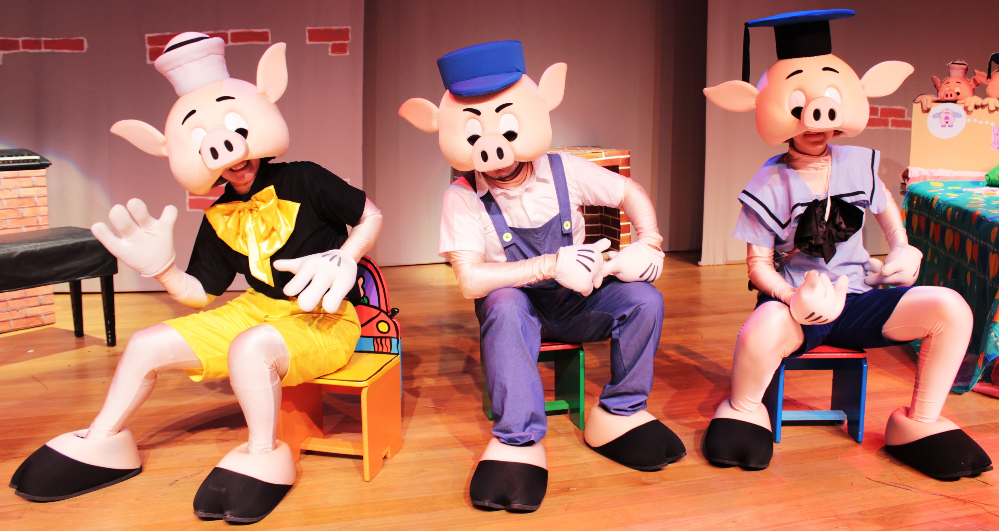 Banner do evento OS 3 PORQUINHOS