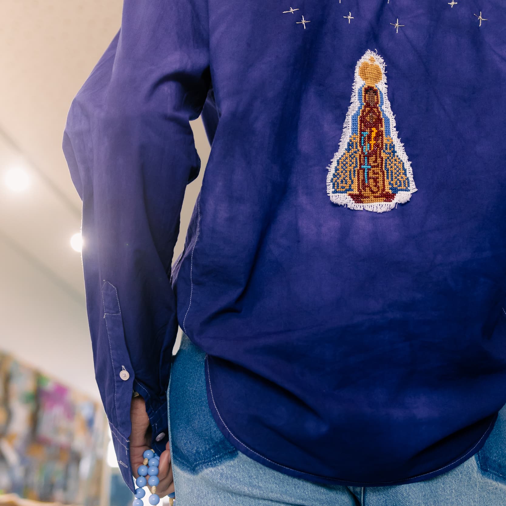 Banner do evento  ATELIÊ ABERTO: COSTURANDO LATINIDADES [DIA DA LATINIDADE]