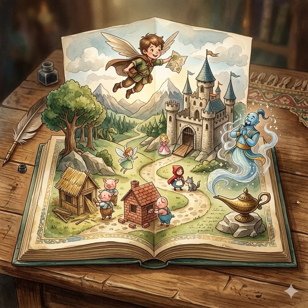 Banner do evento ERA UMA VEZ: UM CONTO COLETIVO – COM EQUIPE BIBLIOTECA