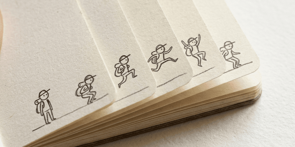 Banner do evento FAZENDO MEU PRIMEIRO FLIPBOOK – COM EQUIPE BIBLIOTECA