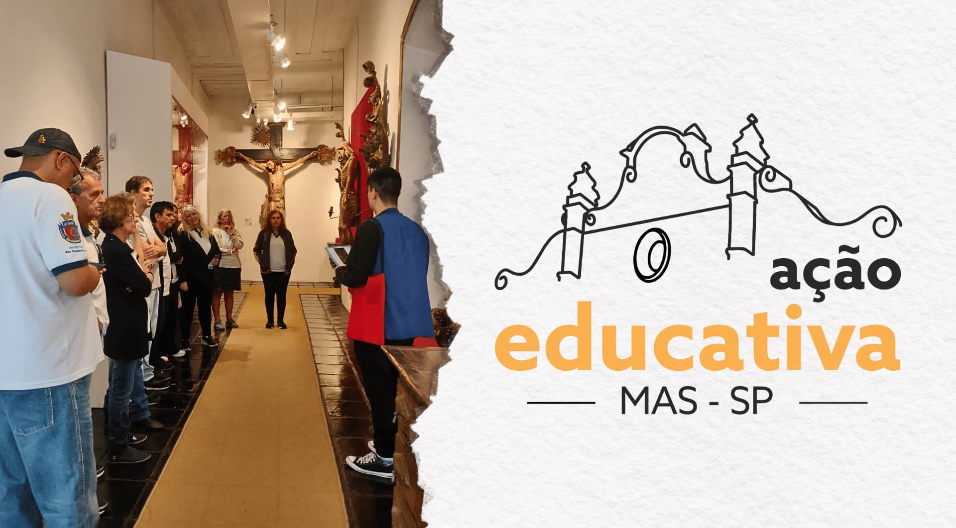 Banner do evento Visita especial: Paixão de Cristo