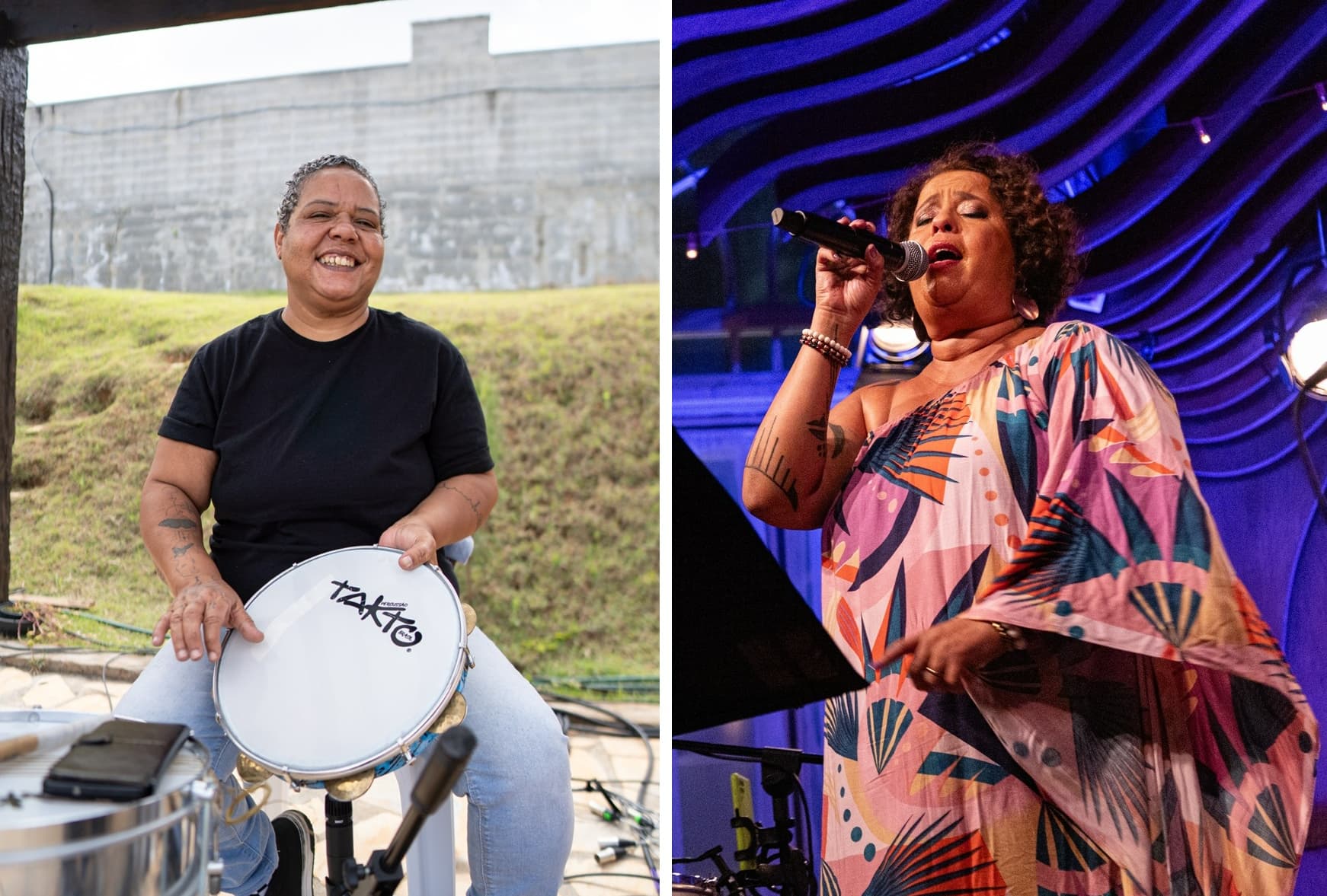 Banner do evento Saia Sambando na Biblioteca Mário de Andrade
