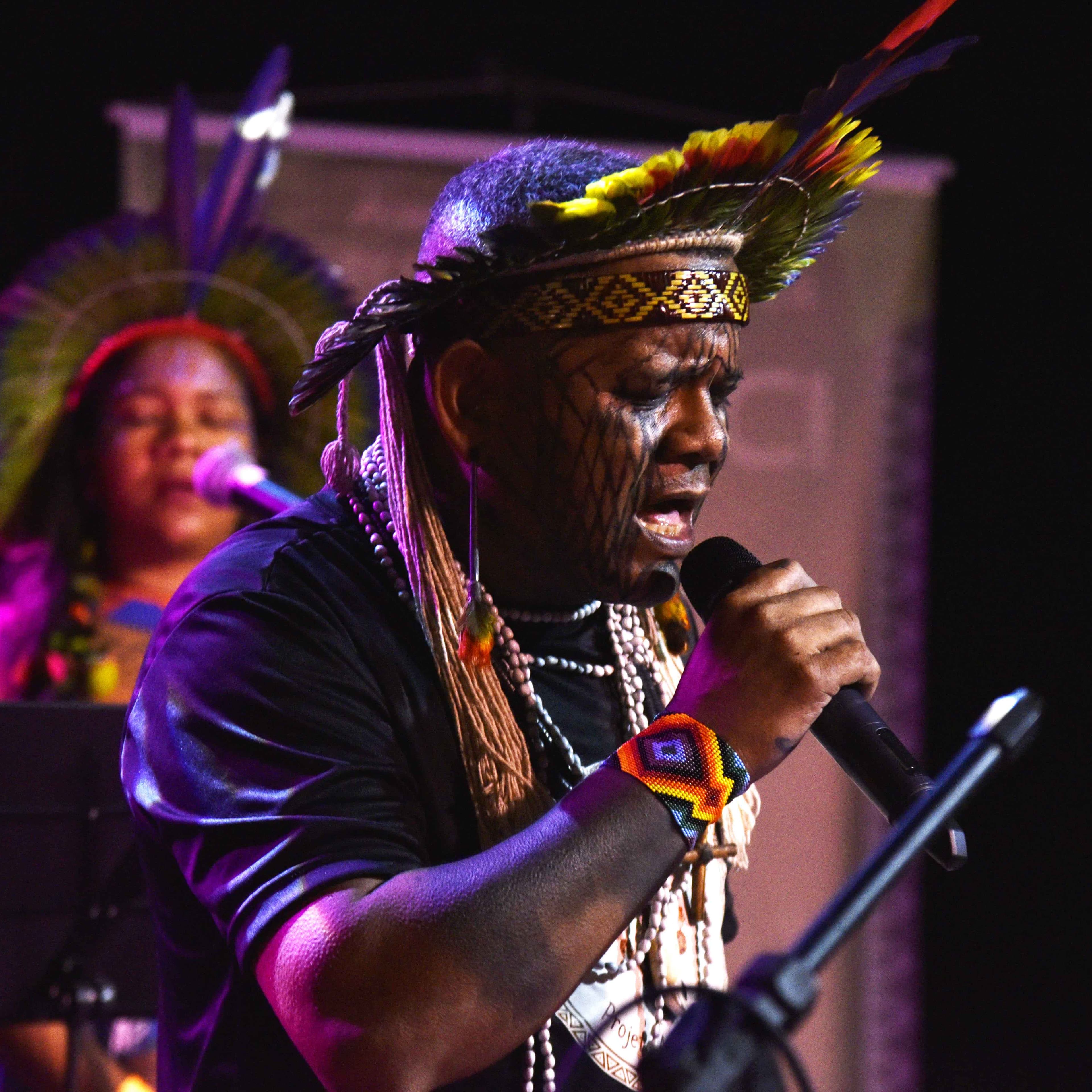 Banner do evento Show Awá Dipoká - Lançamento do Álbum na Praia Grande