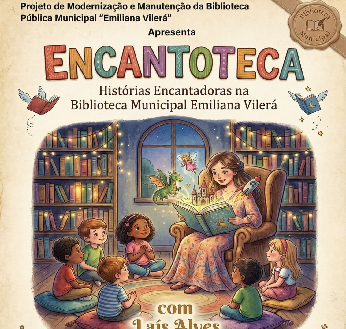 Banner do evento Projeto Encantoteca