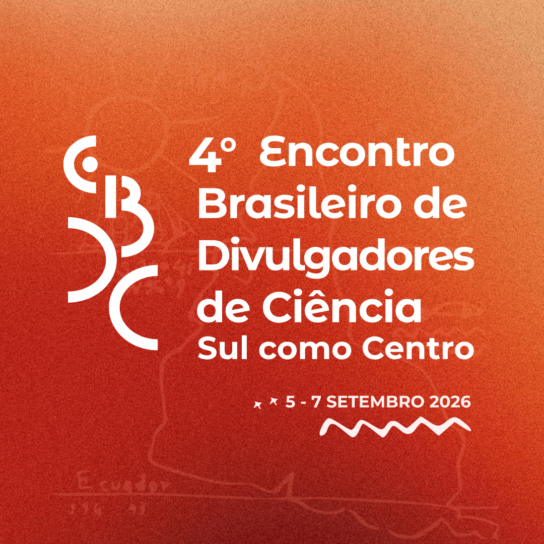 Banner do evento 4º Encontro Brasileiro de Divulgação Científica (EBDC)