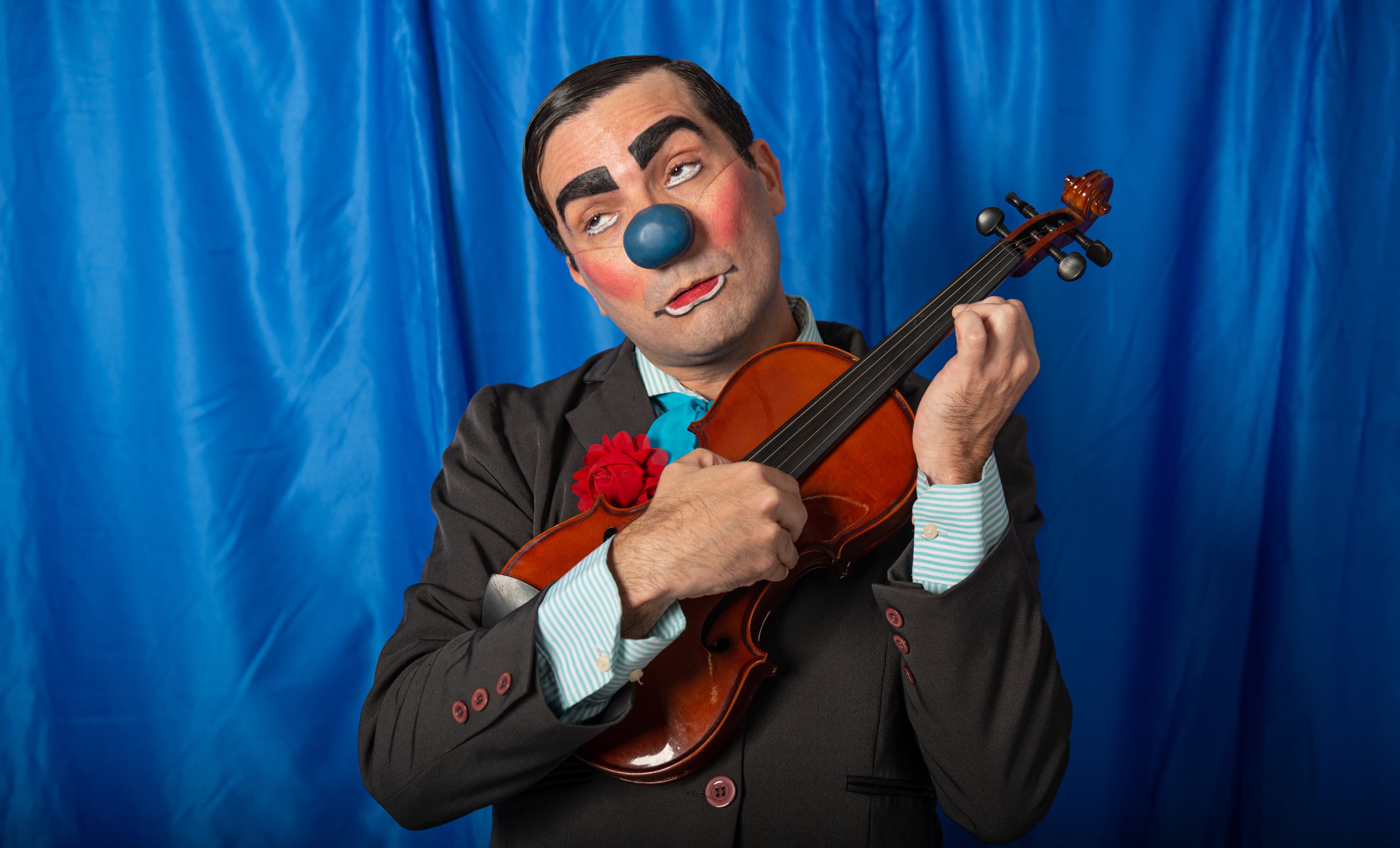 Banner do evento Espetáculo O Violinista Mosca Morta 