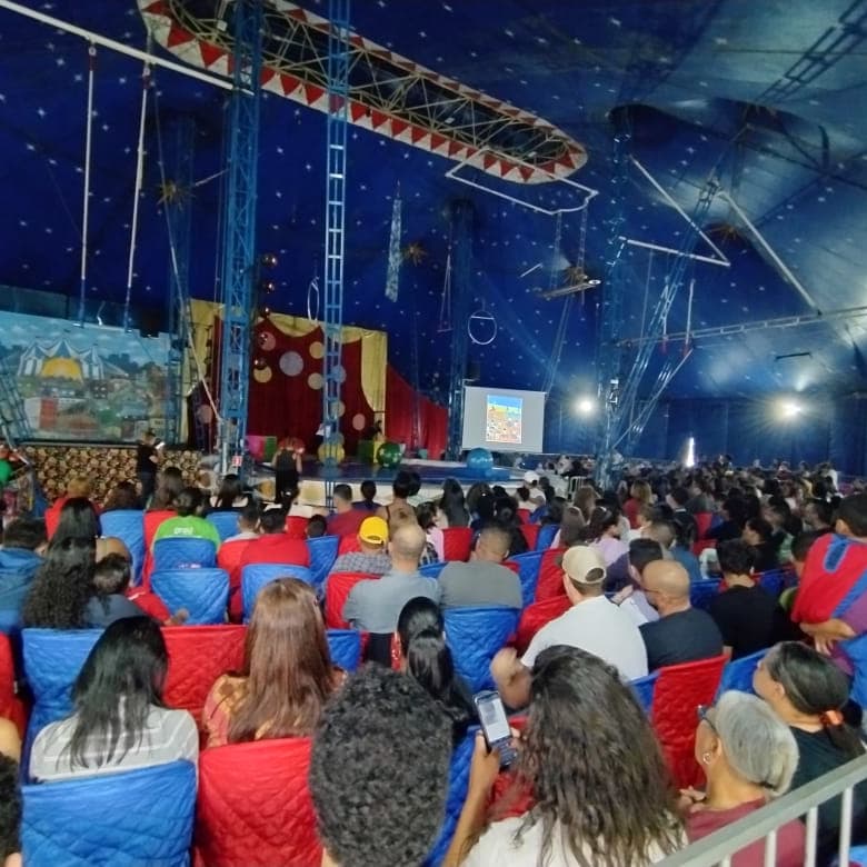 Banner do evento Circo Escola Diadema apresenta: Semana do Brincar 