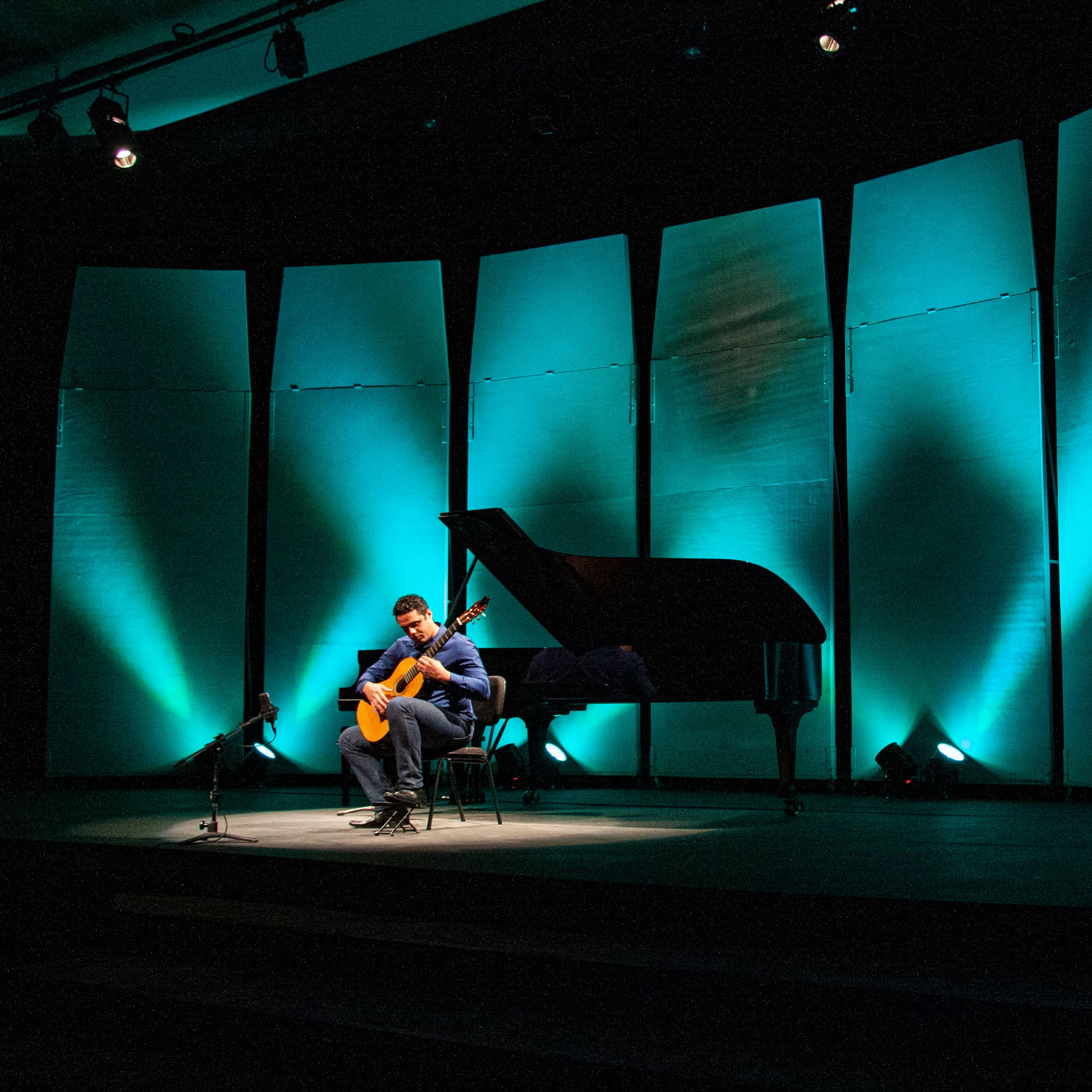Banner do evento Recital de Estudantes/Cordas, Sopros-Metais, Sopros-Madeiras e Piano Colaborativo