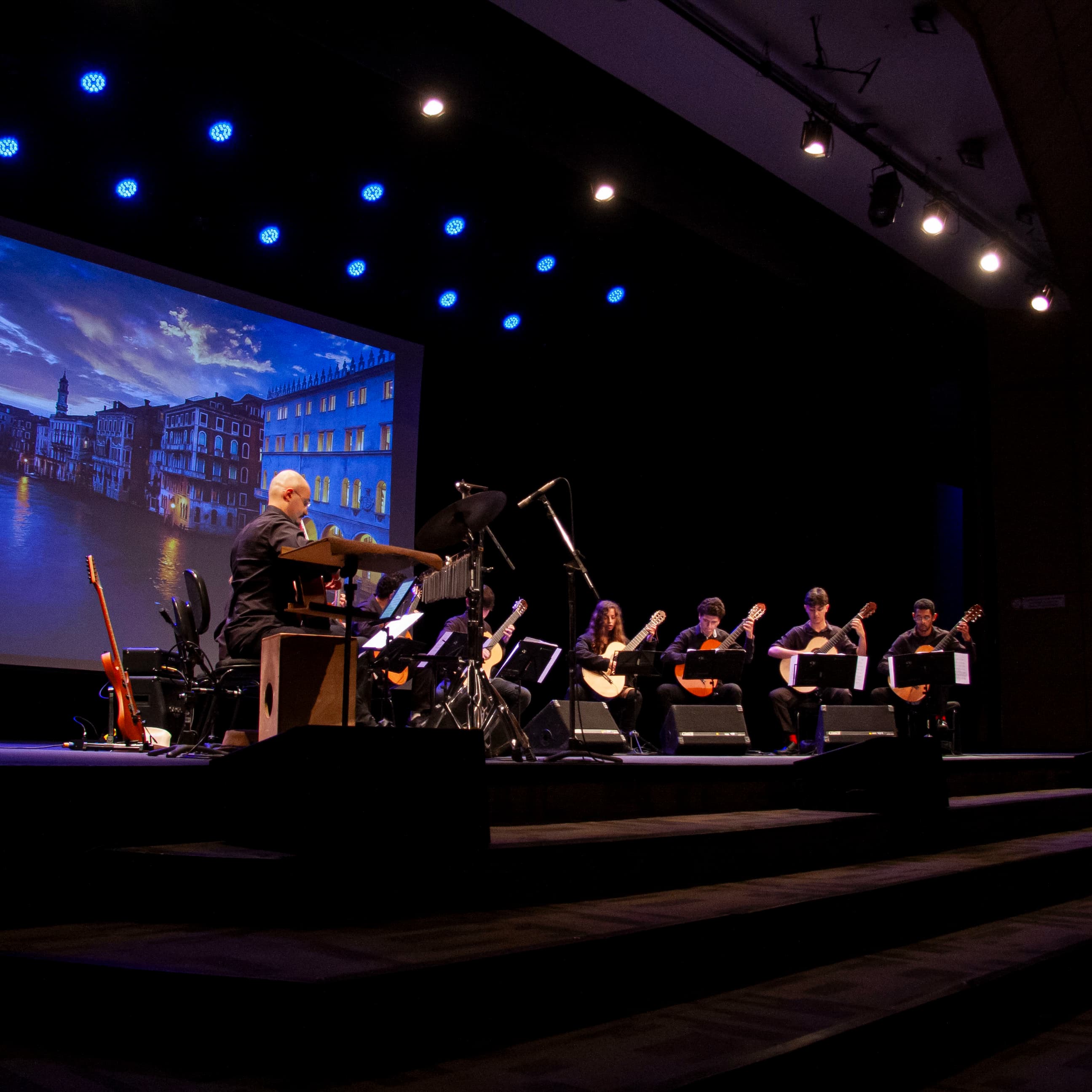 Banner do evento Concerto/Camerata de Violões do Conservatório de Tatuí