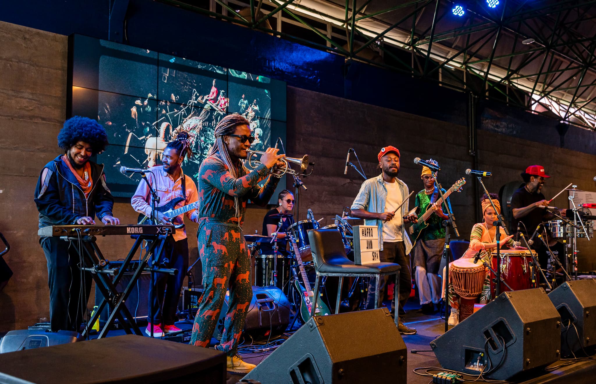 Banner do evento Virada Cultural : AFROJAM-SP no Museu das Favelas