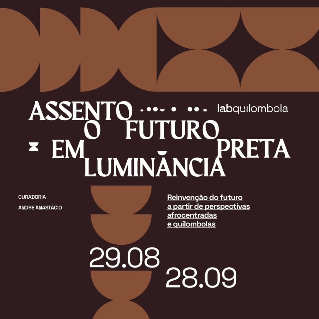 Banner do evento ASSENTO O FUTURO EM PRETA LUMINÂNCIA