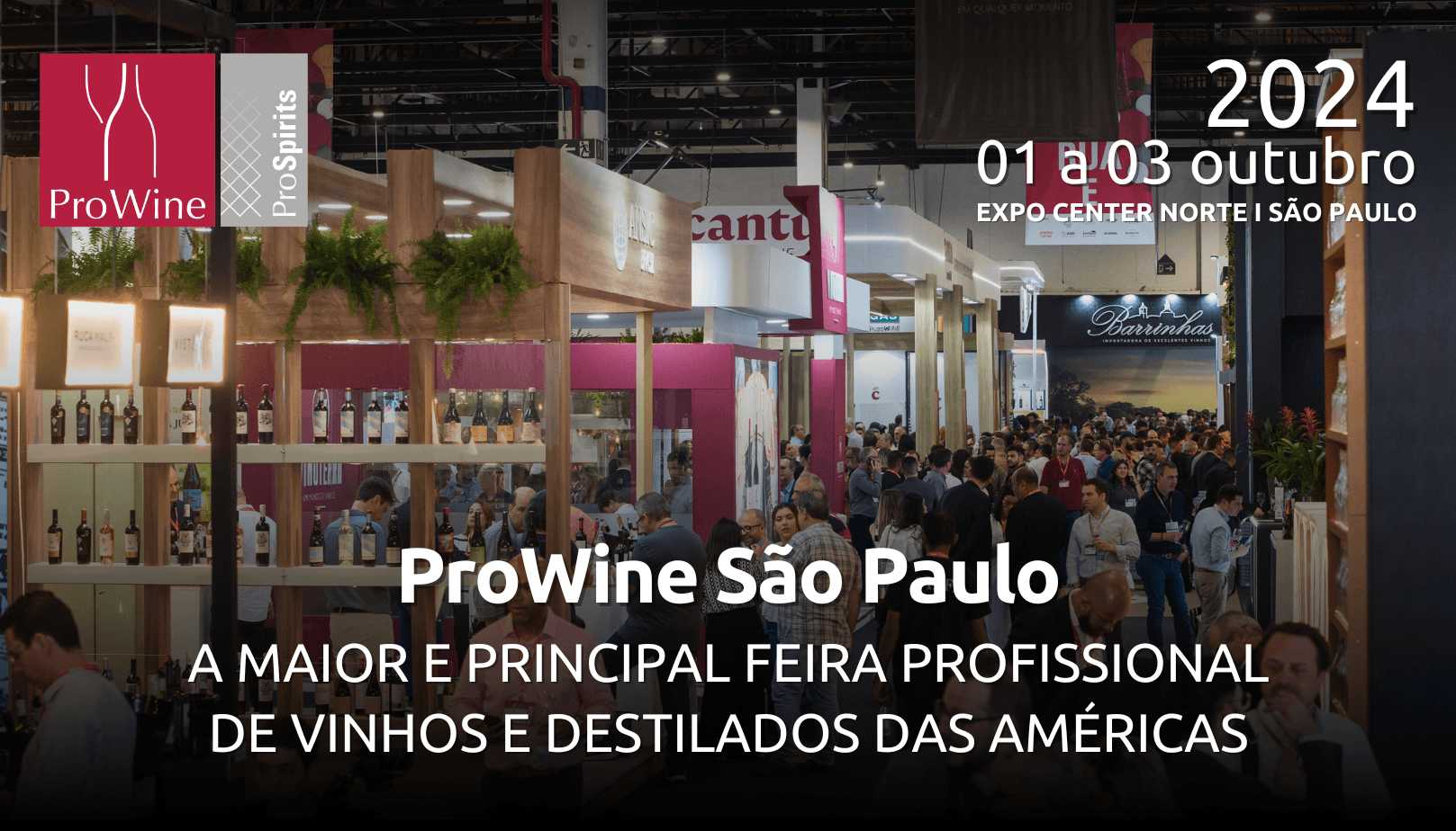 Banner do evento ProWine São Paulo