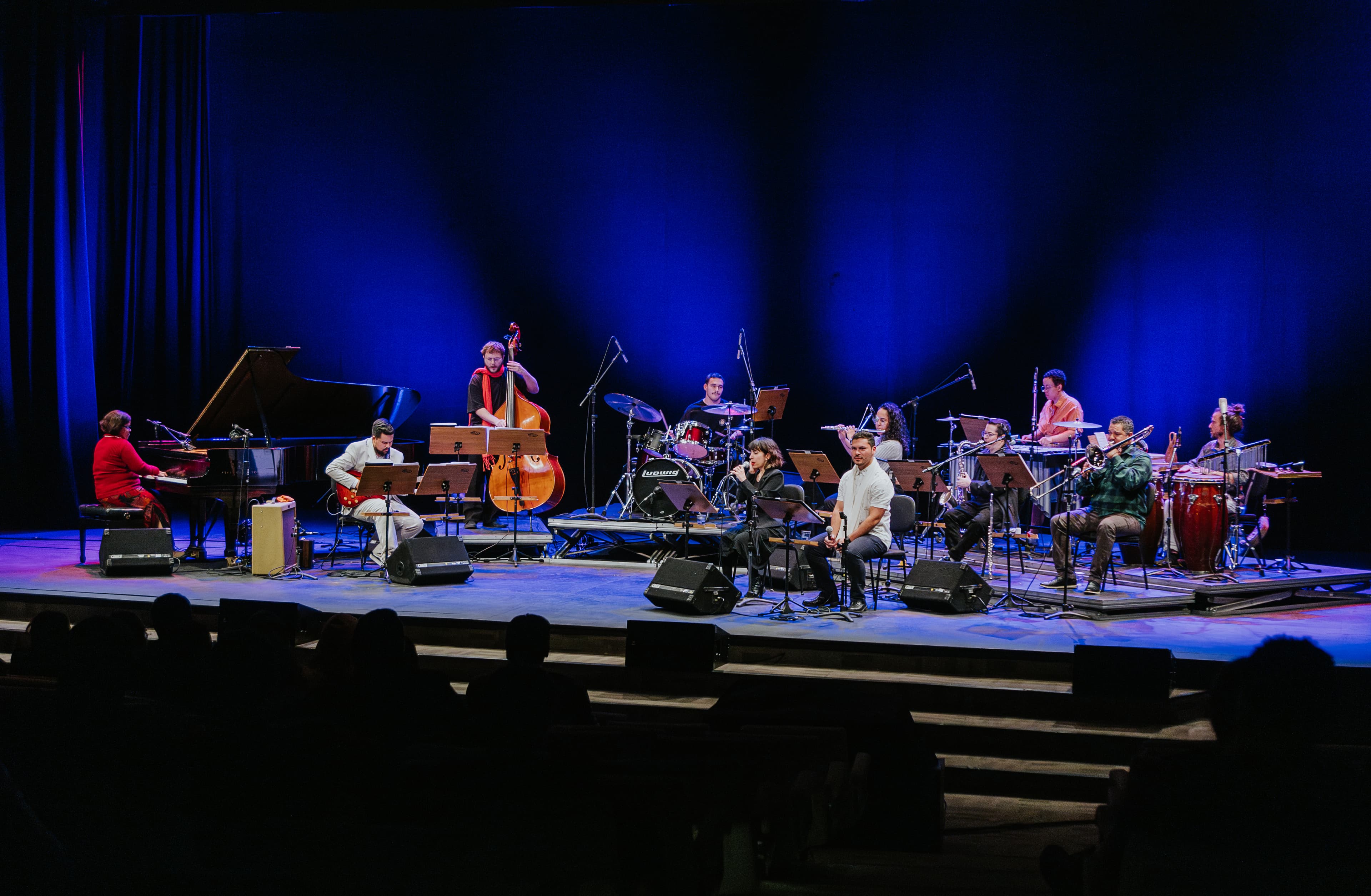 Banner do evento Concerto: Jazz Combo do Conservatório de Tatuí & Louise Wolley