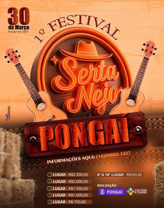 Banner do evento Festival Sertanejo 