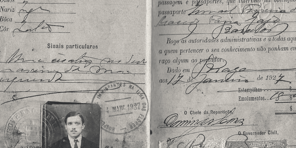 Banner do evento Curso | Imigração Portuguesa no Brasil: História, Pesquisa e Paleografia